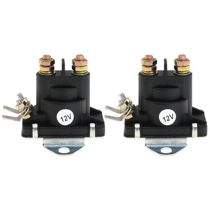 12V Starter Solenoid Tilt Trim Relay Replace 89846070 8994318 8996158 8996158T 89818864T for Mercury & Mariner Outboards for MerCruiser 2.0 3.0 4.3 5.0 35Hp-275 HP 2PCS