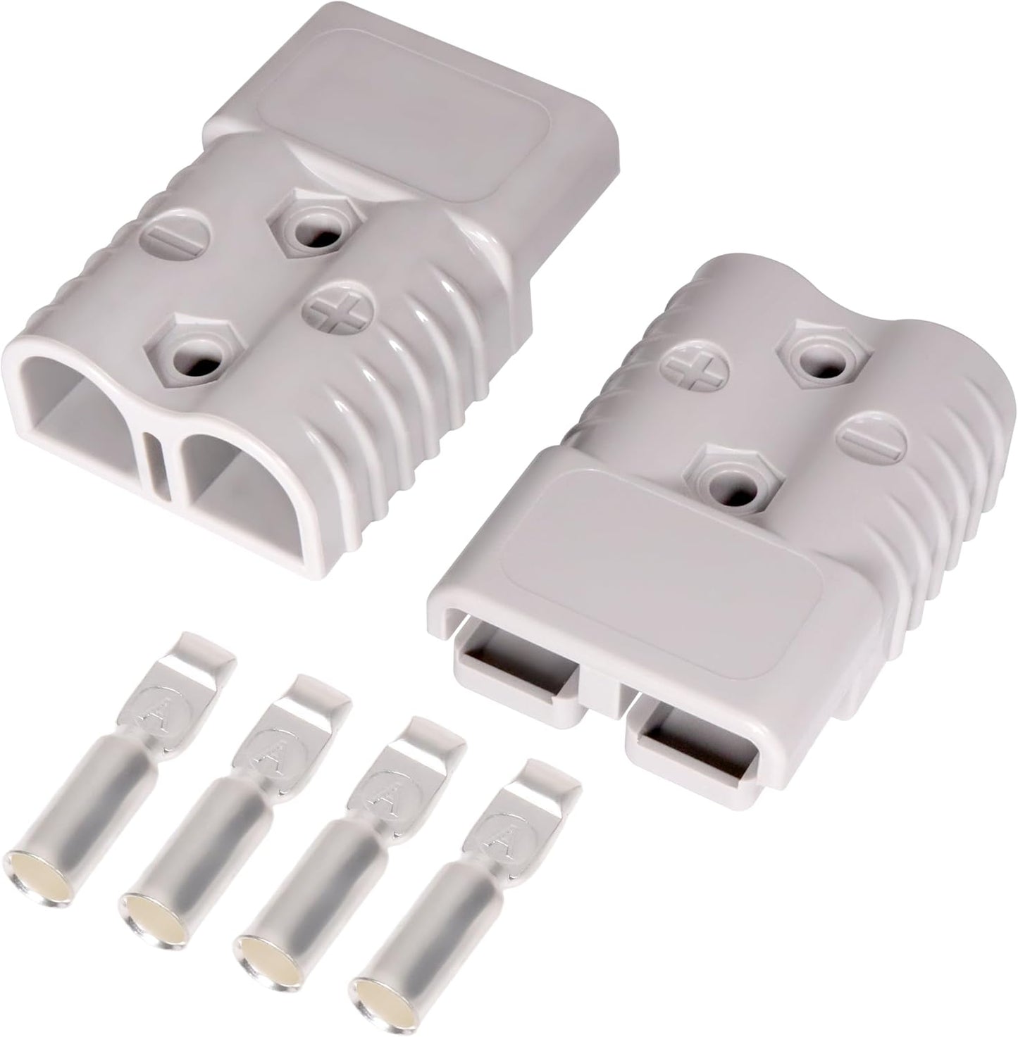 175A 600V Battery Quick Connect Disconnect Connectors with 1/0 AWG Cable Plugs 2pack