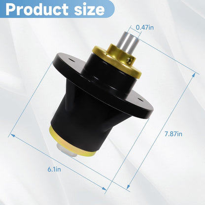 Mower Spindle Assembly Replace 037-8000-00 for Bad Boy Stand On, 1 Pack | Replace 037-4000-50, 038-4000-50, for Bad Boy Outlaw Extreme XP 48" 54" 61" 72" Deck