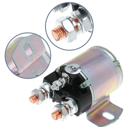 12V Starter Solenoid for Yamaha G2 G8 G9 G11 G14 G16 G20 Gas Golf Cart 1985-2002 4 Terminal Solenoid Replaces JF2-H1950-00 JR3-H1950-00 J38-81950-01 2PCS