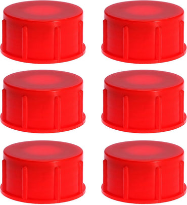 Gas Can Cap Replacement Red Coarse Thread Cap Solid Transportation Gas Can Caps Prevent Fuel Leakage