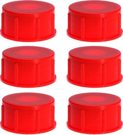 Gas Can Cap Replacement Red Coarse Thread Cap Solid Transportation Gas Can Caps Prevent Fuel Leakage