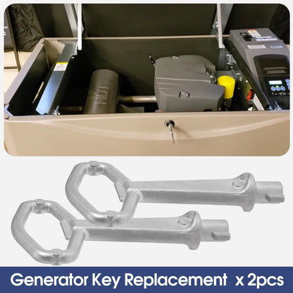 Generator Key Replacement Compatible with GM82922 Latch Opening Tool for Kohler 8RESV 10RESVL 12RESV 14RESA 20RESA 14RCA 20RCA, 2PCS