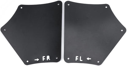 Splash Guards for Fender Liner Shields with Clips Retaining Retainer for Toyota Tundra Sequoia 2007-2020 Replaces 53737-0C030 53736-0C030 53739-0C020, Mud Flaps Mudflaps Mudguards
