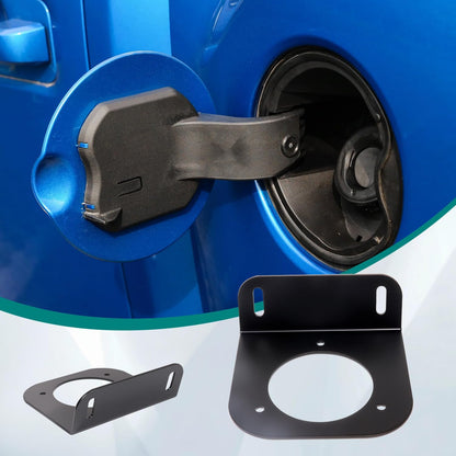 Fuel Gas Filler Neck Mount for Chevy for GMC for Dodge for Ford Service Body Truck or Flatbed