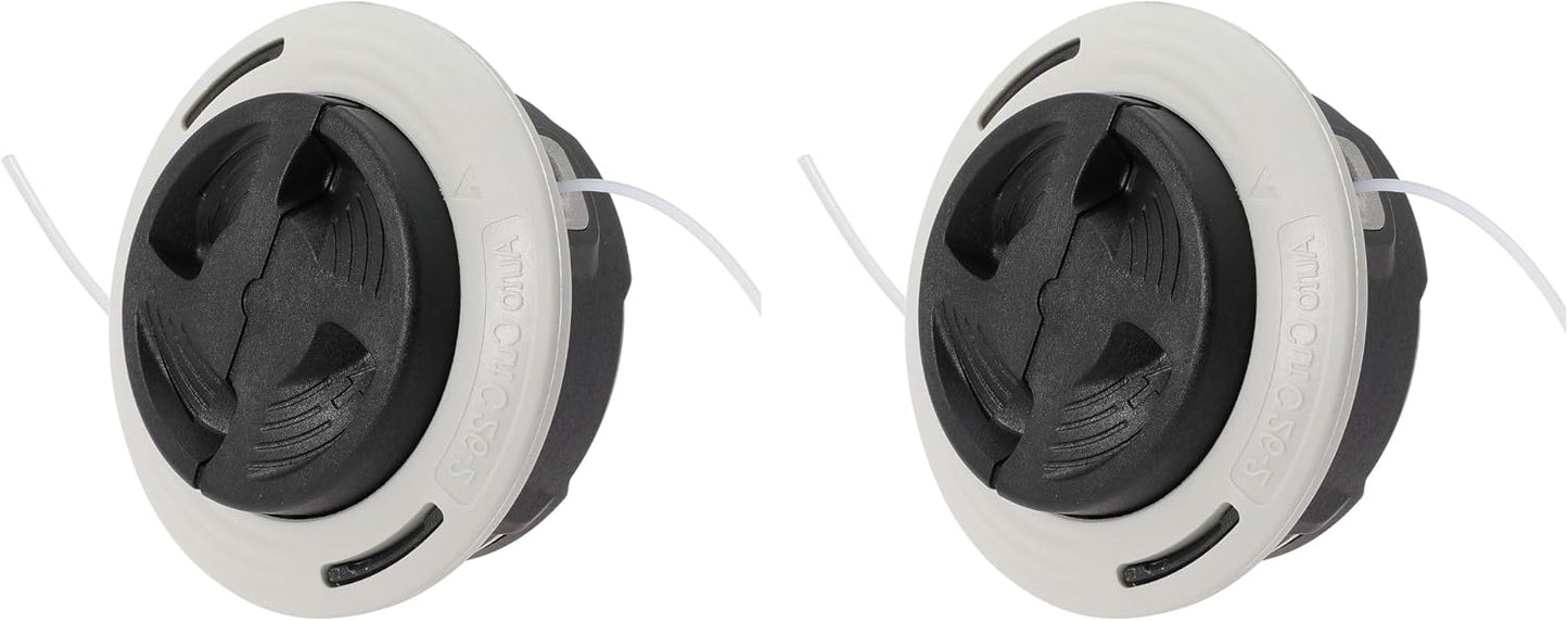 C26-2Trimmer Head Replace 4002 710 2169 for Stihl FS55 FS55R FS56 FS56RC FS70 FS70R FS80 FS85 FS90 FS90R FS91 FS94 FS110 FS120 FS131R FS131 S250 FS240 Trimmer Weed Eater 2PC