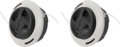C26-2Trimmer Head Replace 4002 710 2169 for Stihl FS55 FS55R FS56 FS56RC FS70 FS70R FS80 FS85 FS90 FS90R FS91 FS94 FS110 FS120 FS131R FS131 S250 FS240 Trimmer Weed Eater 2PC