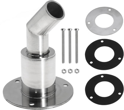 Straight Thru Hull Exhaust Skin Fitting 24mm Tube Pipe Socket for Webasto for Planar for Eberspacher for Chinese Parking Heaters