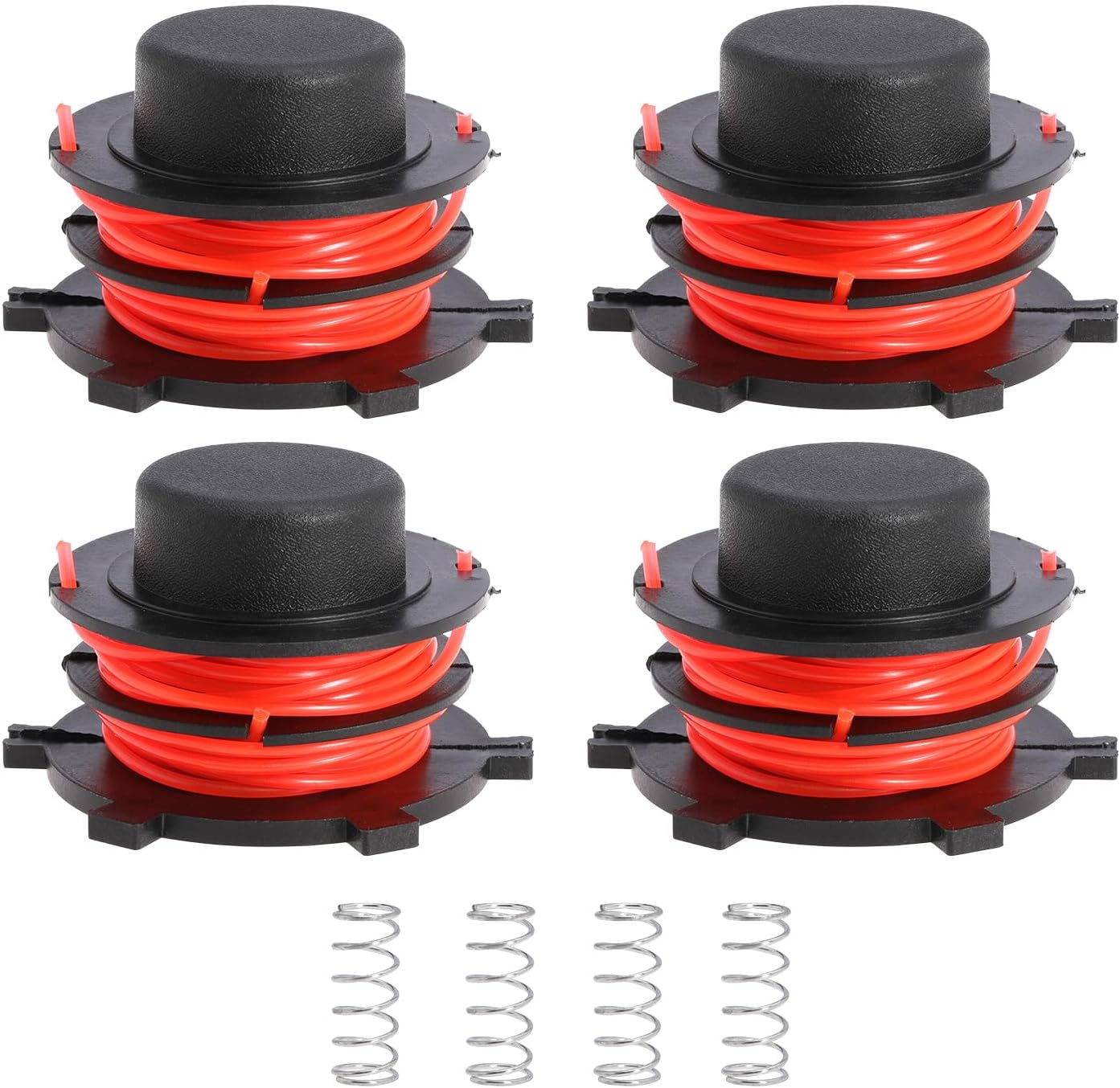 Replacement Spool for Stihl FS90 FS91 FS91R FS94 FS94R FS120 FS44 FS55 FS55R FS56 FS70 FS70R FS76 FS80 FS80R FS83 FS85 FS85R FS87 FS87R String Weed Eater Head with Spring