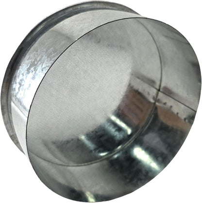 6 inch Galvanized Steel Outside Dryer Vent Cover Louvered Wall Cap Hood | Rustproof galvanized steel vent cover blocks rain & wind. Built-in mesh stops birds & mice. Fits standard 6" ducts easily