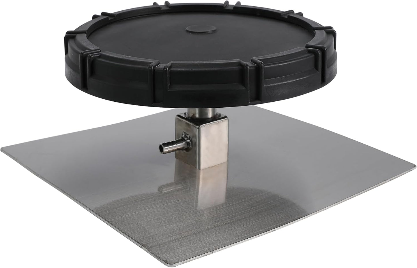 Pond & Lake Aeration Accessories with Membrane Diffuser Stainless Steel Chassis for Pond Aeration System, 10 inch