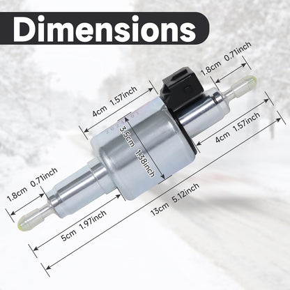 12V 22ML Diesel Heater Fuel Pump for Webasto Eberspacher 2KW 3KW 5KW and 8KW Air Parking Heater Pulse Metering Pump