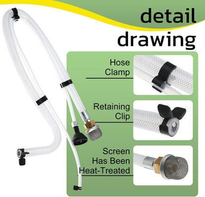 Suction Tube Kit for Graco for Magnum Stand Model Paint Sprayer for Painter for Plus X7 for ProX17 for ProX19 for X5