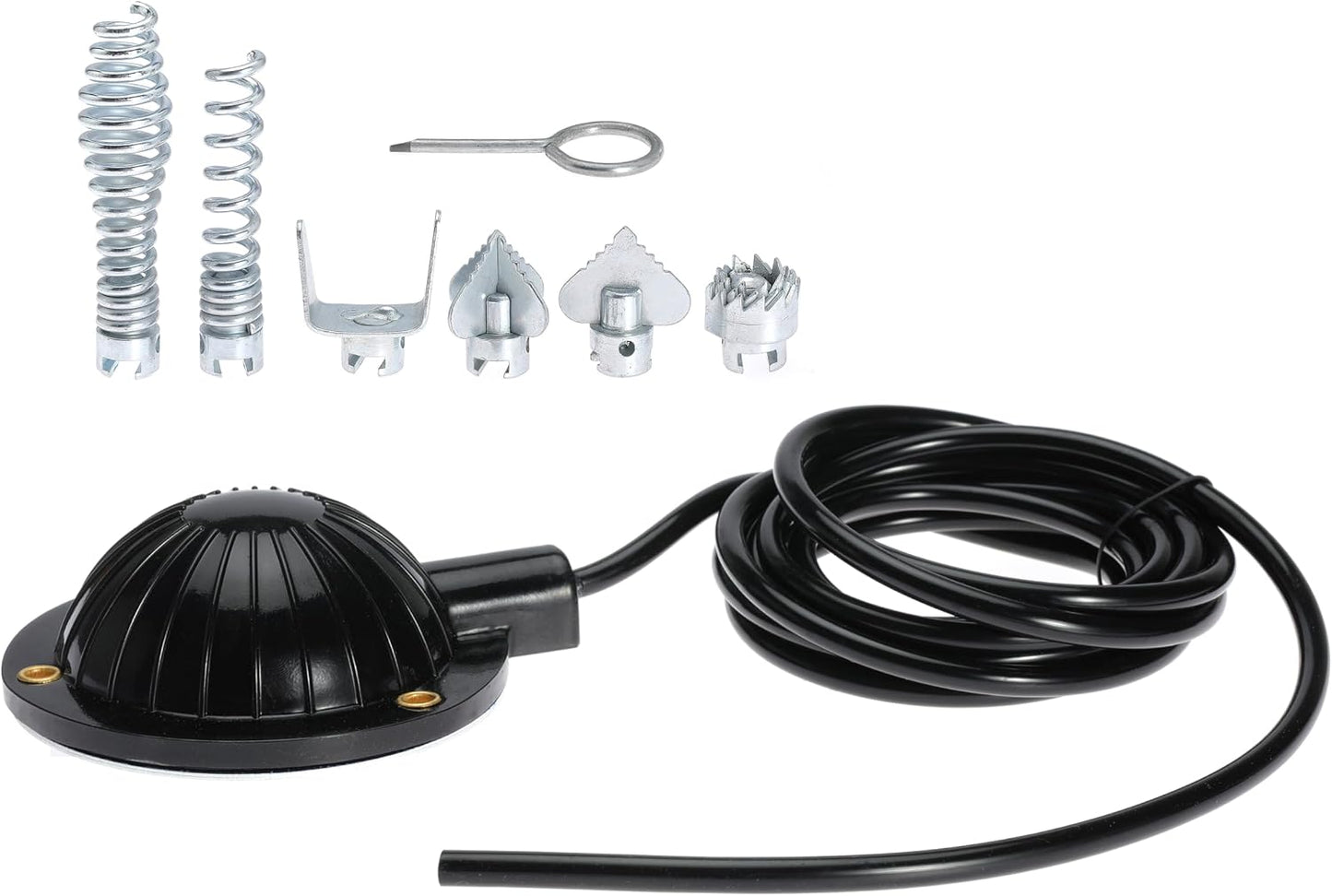 Drain Cleaner Cutter Head Air Foot Pedal Switch For Spartan Air-activated Drain Cleaning Machines For Ridgid K-400 K-380 K-3800 K750 K-7500 For Electric Eel For General For Trojan with 8' Long Hose
