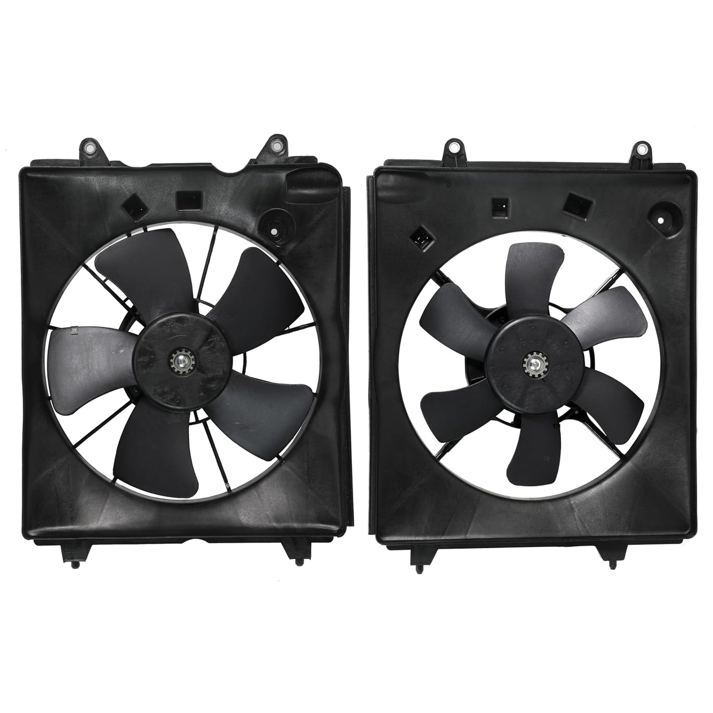 Radiator Cooling Fan Assembly Replace HO3115155 for Honda CR-V 2.4L | Replace HO3115161 38616RB0003, For Lexus RX330, For Ram Dakota 4.7, For Jeep CJ Liberty, Left and Right