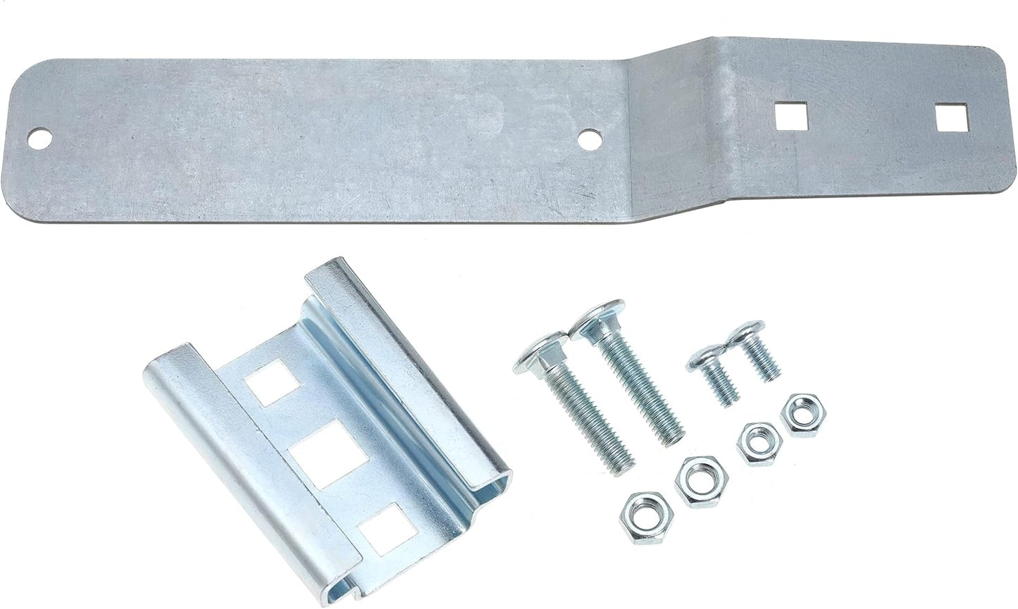 2Pack Slow Moving Vehicle Triangle Sign Mounting Kit for Golf Cart Includes 1 Tractor Bracket 1 Street Sign Bracket 4 Bolts and 4 Nuts