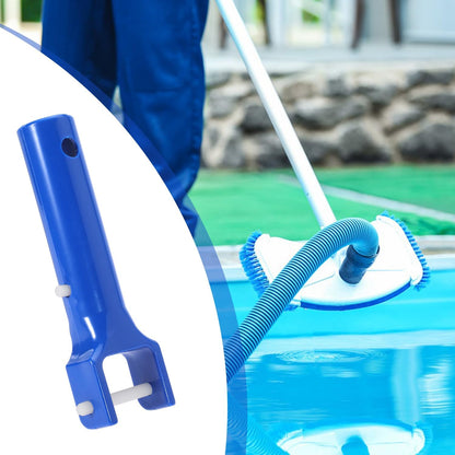 2 Pcs Pool Vacuum Head Handle with 4 Pcs Butterfly V-Clips and Pins fits for Pool Spa Vacuum Head