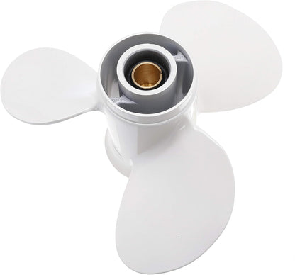 Boat Outboard Moto Propeller 9 7/8 x 11 1/4-F for Yamaha F25 20HP 25HP 30HP Motor Engines 20-30 HP Replace 664-45947-01-EL