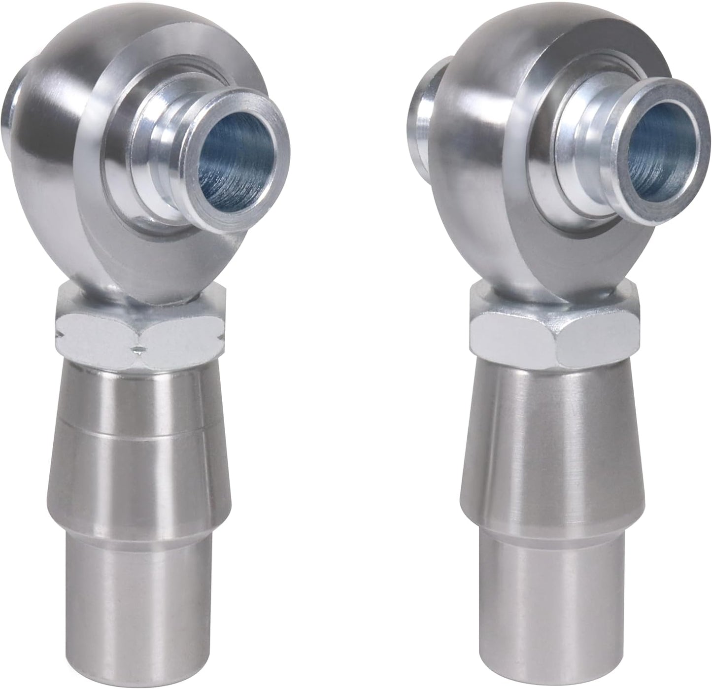 3/4" Heim Joints Rod End Kit Thread 0.75" Chromoly Heim Joints Suspension Kit Right and Left Hand Traction Bars Steering Kit with Round Tube Adapter Misalignment Spacer Jam Nuts (2 set-3/4inch)