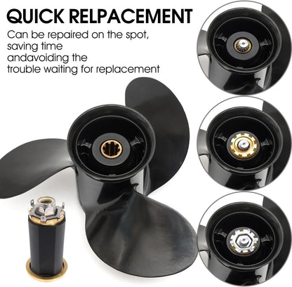 Flo-Torq II Hub Kit Replace 835257Q1 for Mercury 60-300 HP Engines for Mercruiser Alpha Bravo One Drives