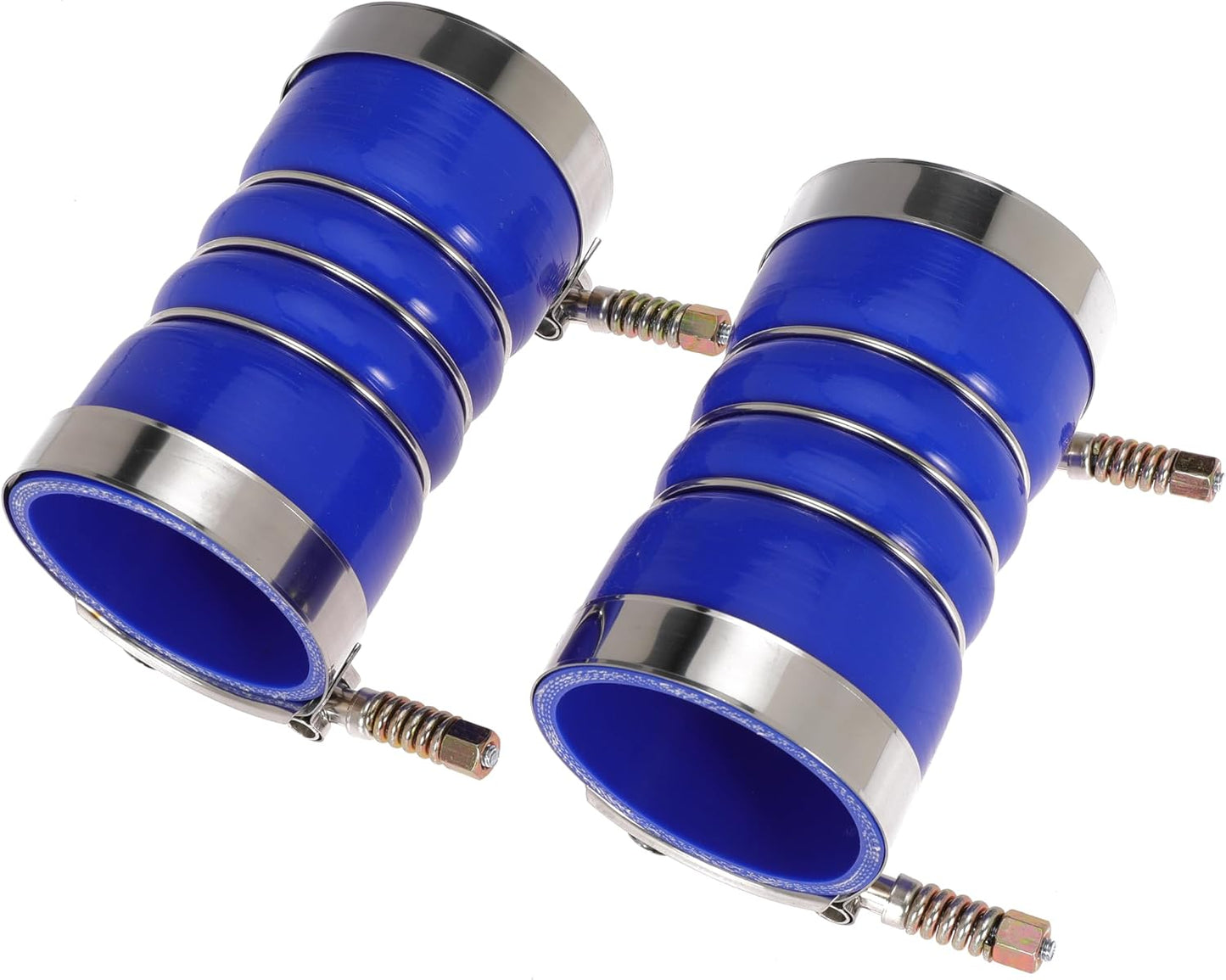 3 Inch Silicone Charge Air Cooler Hump Hose Boot Set 3" X 6" with T Bolt Clamp Blue (Hose-3060-BU)