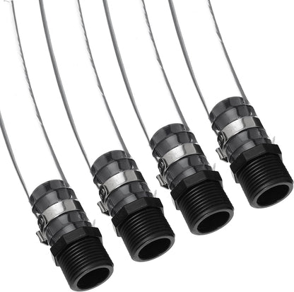 Jegs Fuel Filler Jug Hose with Hose Bender for Scribner Jugs