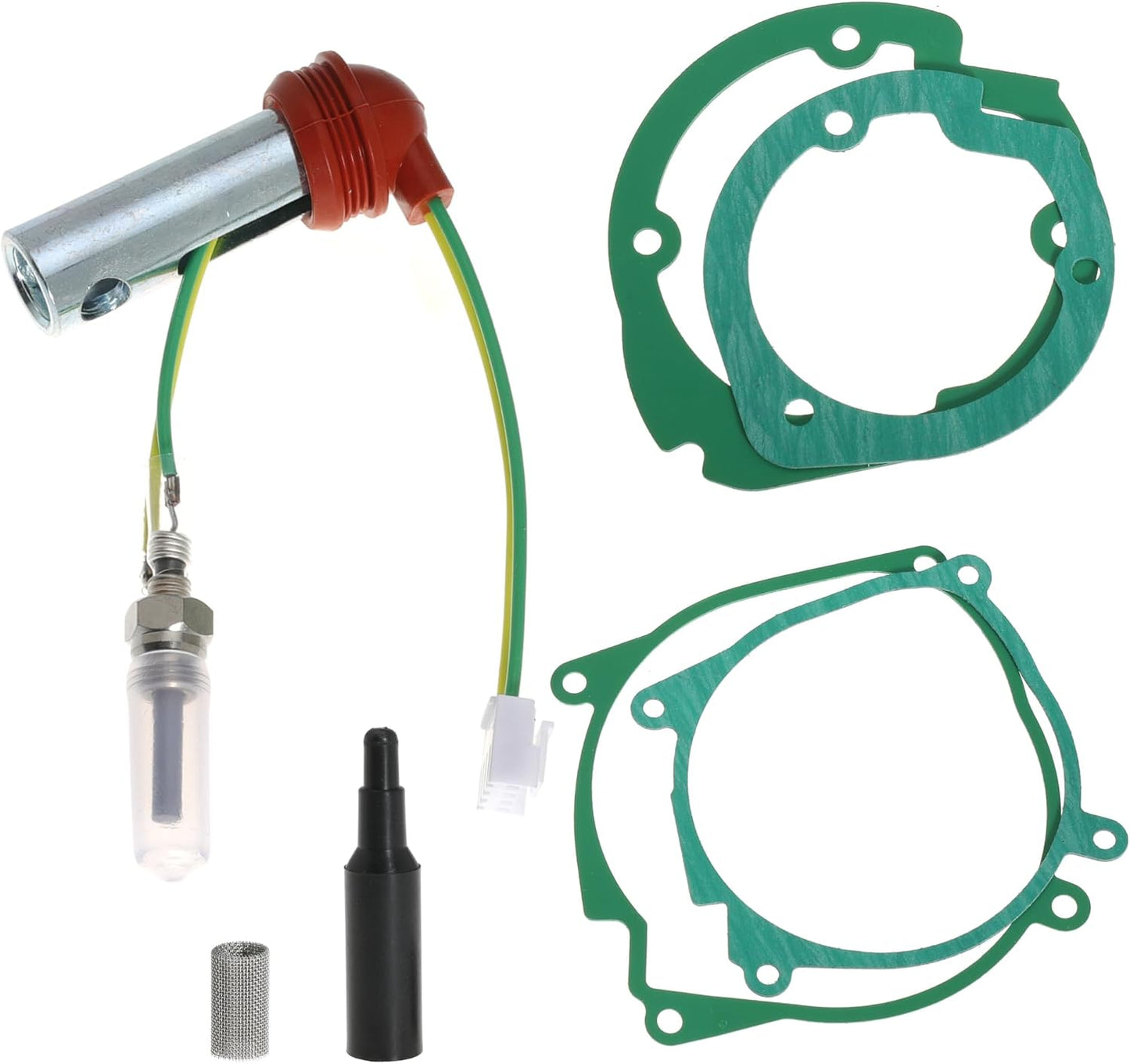Glow Plug Repair Kit 12V Parking Air Heater Maintenance Kit for Eberspacher Espar Airtronic D2 D4 D4S with Strainer Screen Replaces 252069011300 252069100102 252069060001 252069010003