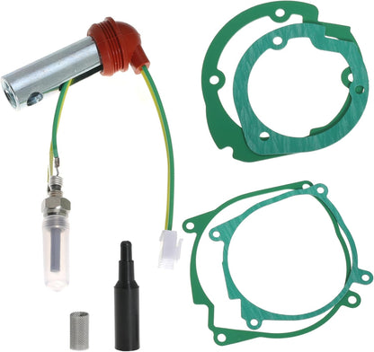 Glow Plug Repair Kit for 12V Chinese Parking Diesel Heater 2KW 5KW 8KW Models, 8PC Ceramic Glow Plug and Gaskets Maintenance Kit