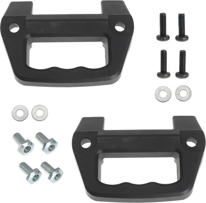 Snowmobile Cargo Base Luggage Rack Base Kit with Hardware for Ski-Doo for LinQ System Replace 860201806 Snowmobile Seat Armrest