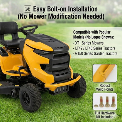 Front Bumper Guard Kit for Cub Cadet XT1-GT50 XT1-LT42 Replace 19A30020100 | for Cub Cadet GT, XT1-LT46, XT2-LX42, XT2-LX46, Replace 683051554021