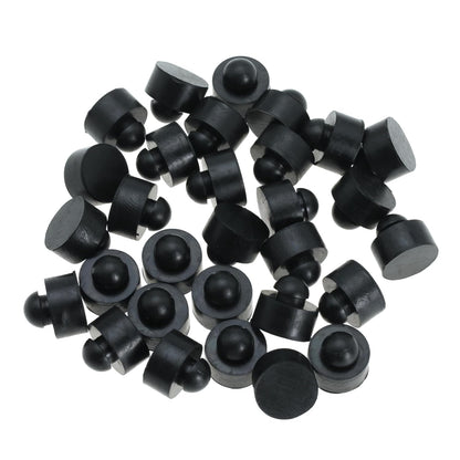 1/4" Push-in Bumper Feet Crock Pot Rubber Bumpers Replacement for Blackstone Grill Griddle Crock Pots 30pcs