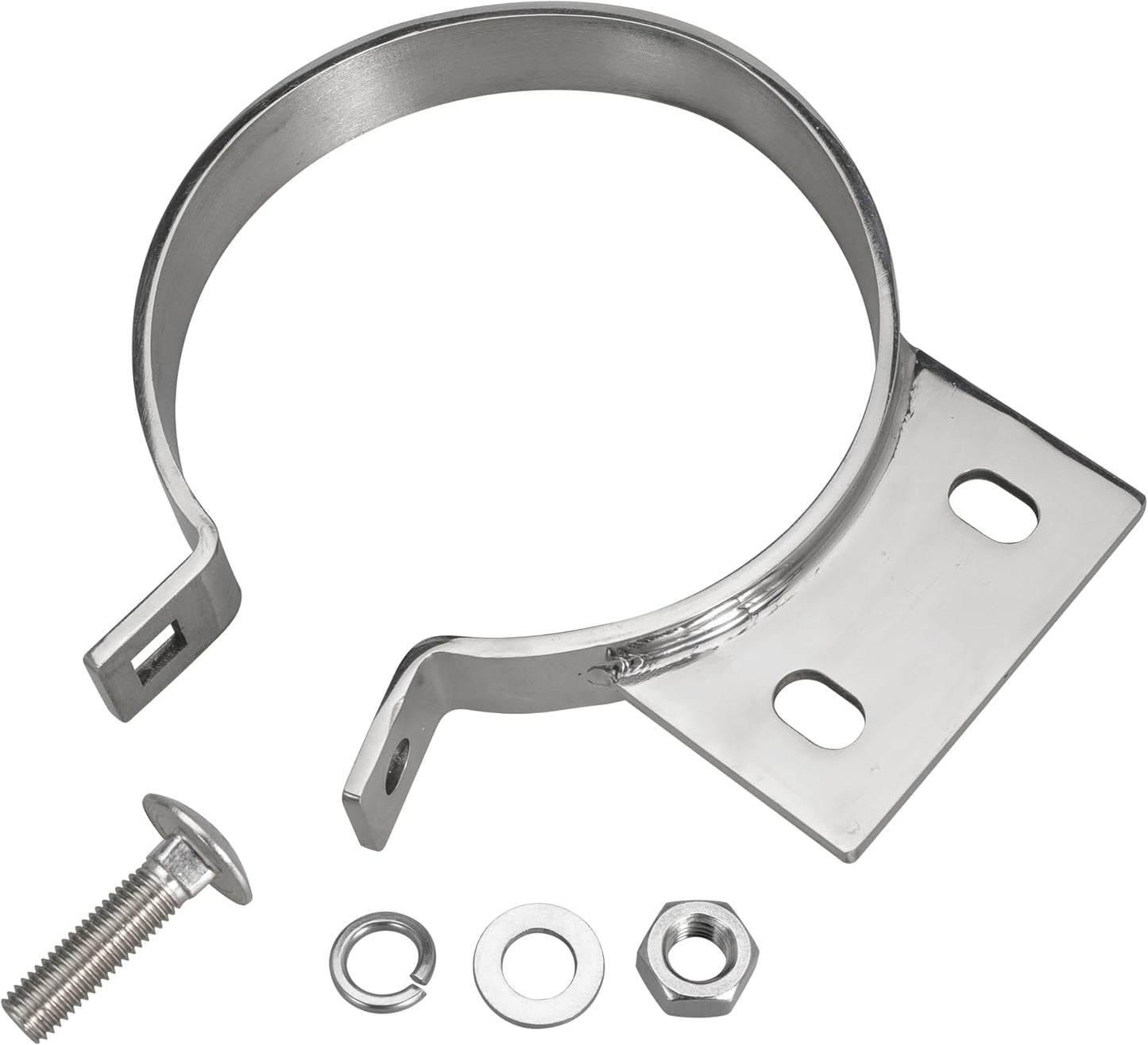 5 Inch Exhaust Stack Clamp 5" Exhaust Mount Bracket for Peterbilt 379 359 1987-1993, 1 Pack