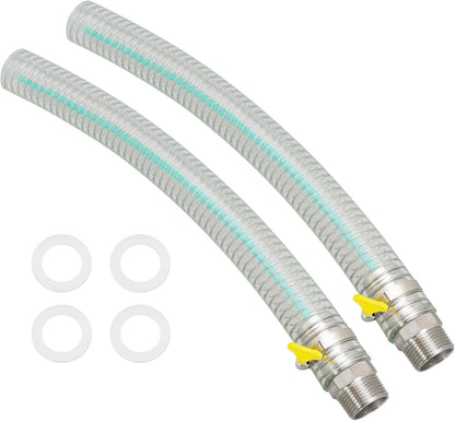 Fryer Drain Extension Hose for Bayou Classic 1" Valve Connectors 700-602, 700-701, 700-725, 700-709, 700-704, Deep Fryer Oil Drain (Pack of 1)