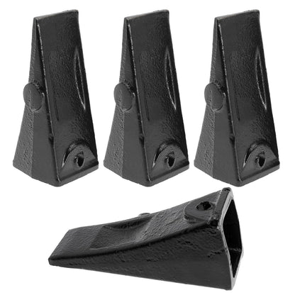 Bucket Tooth Replace 1914210182 6716001 for Hensley X156L X156 156PN P156 X156P for Takeuchi TB135 for Kubota Excavator for Skid Steer Backhoe Loader (Pack of 4)