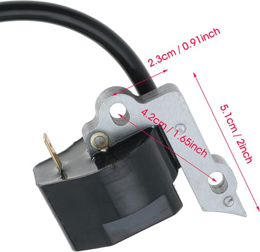 530039198 Ignition Coil Module for Husqvarna for Poulan for Craftsman for WoodShark for Wildthing Chainsaw 2050LE 2055 1900 1950LE 2075 Gas Saw Type