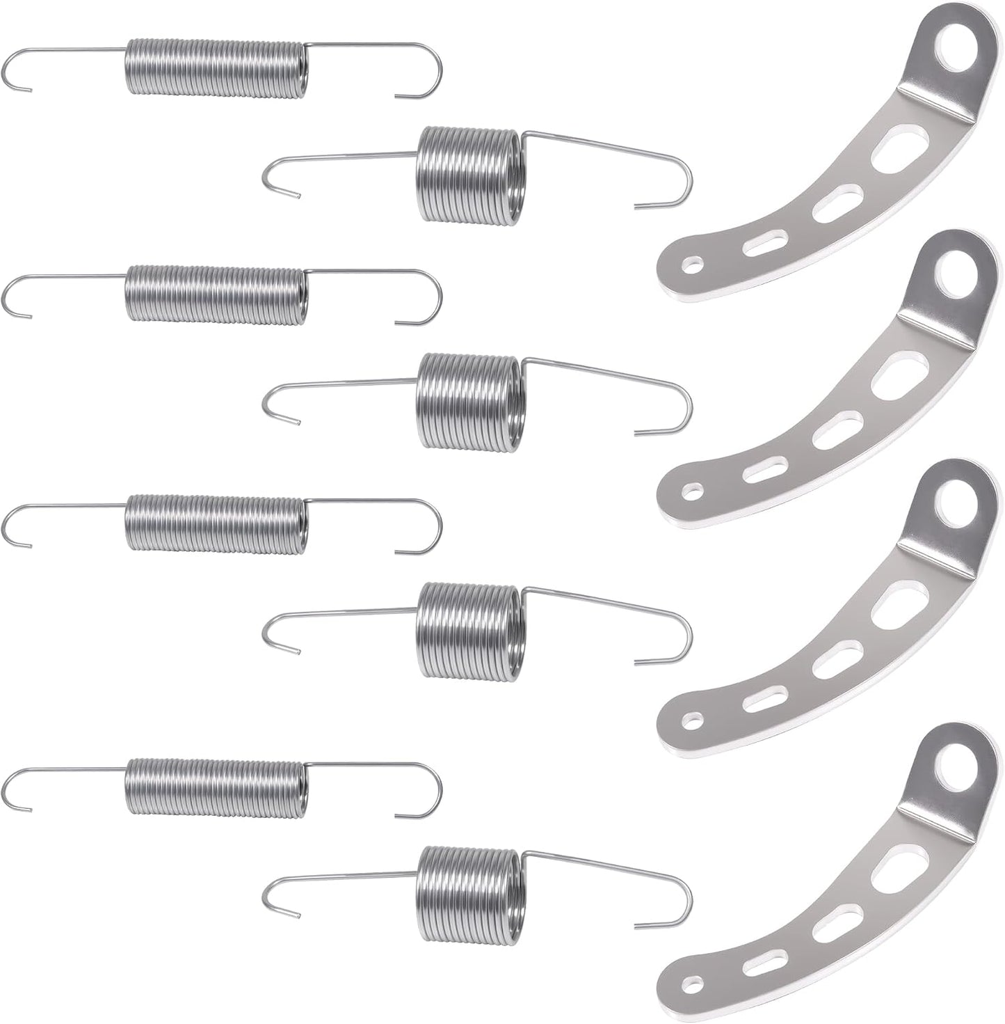 Universal 59206 Carburetor Throttle Return Spring and 4708 Throttle Return Spring Bracket for Most 5-1/8 Carburetor Necks (4Pack)