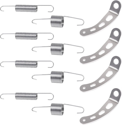 Universal 59206 Carburetor Throttle Return Spring and 4708 Throttle Return Spring Bracket for Most 5-1/8 Carburetor Necks (3Pack)