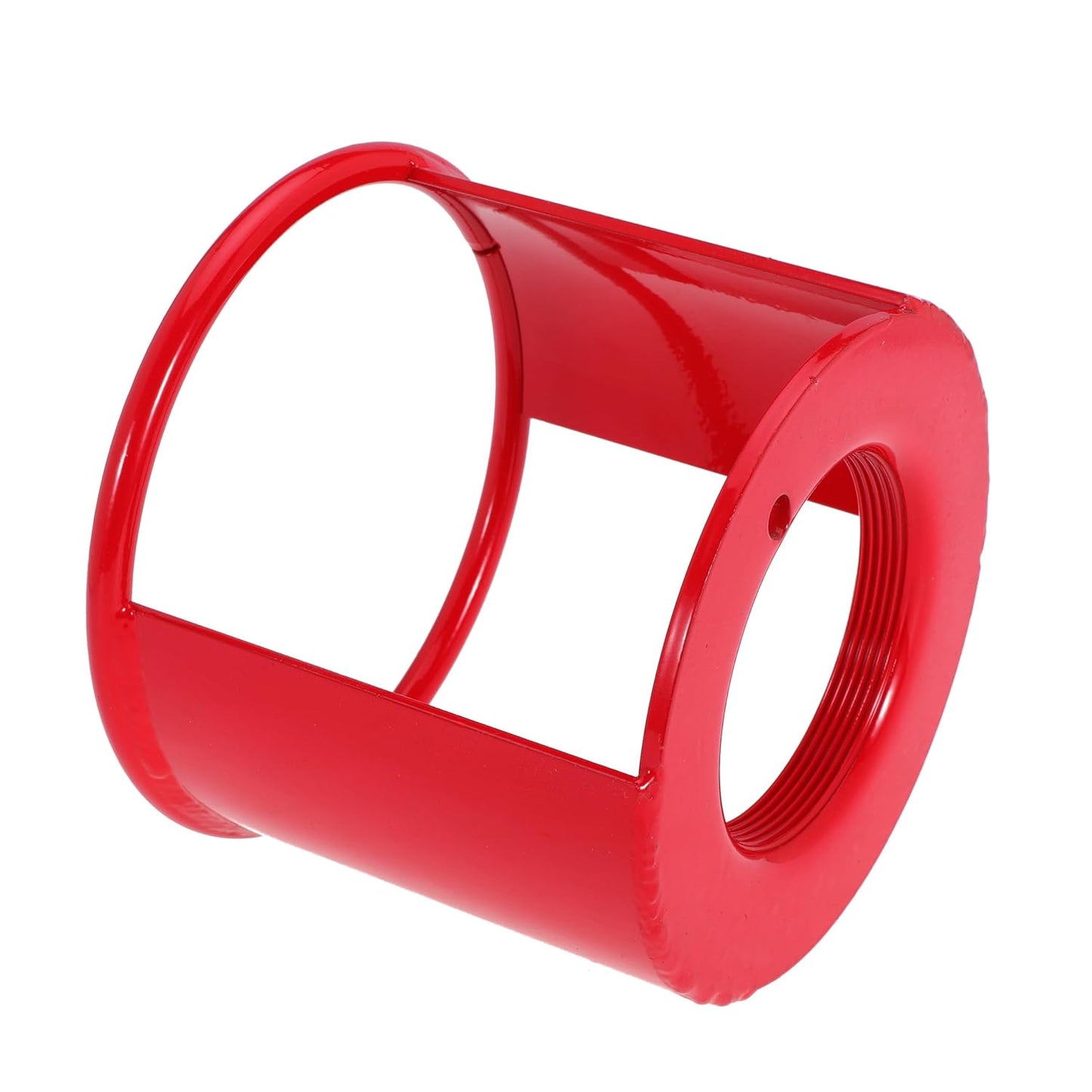 Acetylene Cylinder Regulator Safety Cap Protector Safety Collar 3-1/2 x 12 Fine Thread for Acetylene Cylinder, Acetylene Tank, High Pressure Cylinder, Low Pressure Cylinder (Red, 1PCS (312))