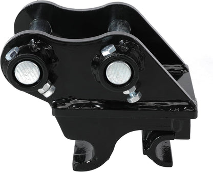Mini Excavator Attachments, Mechanical Quick Change Hitch for Small Digger Quick Coupler Fit Most of up to 3 tons Excavators