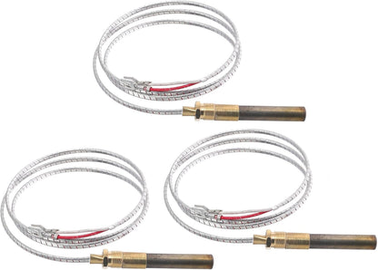36'' 750mv Thermopile Generators for Fireplace Gas Ovens/Grills/Boilers/Water Heaters Frying Furnace 750℃ Millivolt Thermocouple