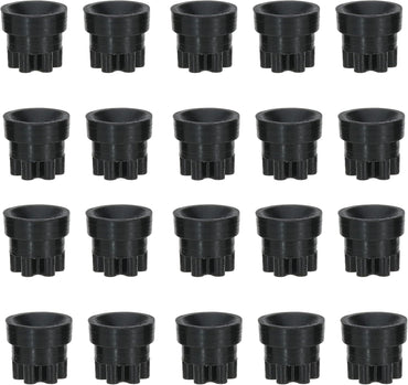 Rubber Grate Feet Stop Top Grates Knobs Replacement for Thermador Gas Stovetop Cooktop Grate Replaces 00618112 00637940 Pack of 20