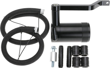 Billet Catch Can for HEMI Technology Z-Bracket Scat Pack for Dodge Challenger Charger for Chrysler 300 for Jeep Grand Cherokee 6.4 11 12 13 14 15 16 17 18 19 20 21 (Black)