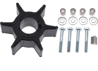 06193-ZV5-020 Water Pump Impeller Kit with Housing for Honda BF35A BF40A BF40D BF45A BF50A BF50D 40 50 HP 4-Stroke Outboards Motors Replace 06193-ZV5-010
