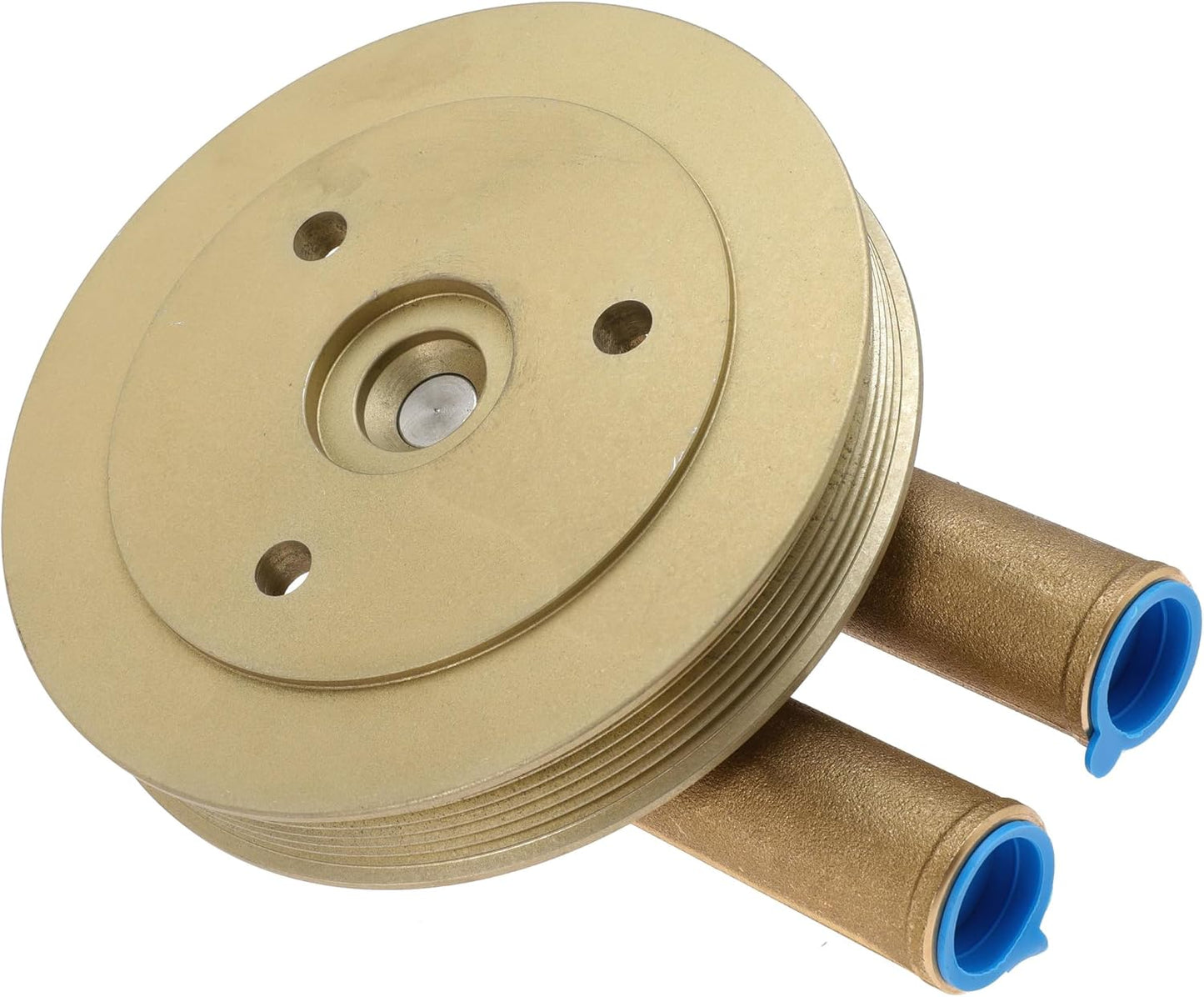 21214599 5.7 Crank Mounted Sea Water Pump for Volvo Penta Engines 4.3 5.0 5.7 Replaces 21214599 3862482 3812693 with Serpentine Belt Pulley