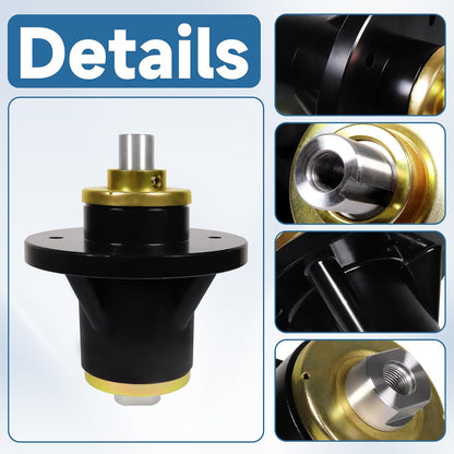 Blade Spindle Assembly Replace 037 4000 50, 037 8000 00 for Bad Boy 48in 54in 61in 72in Deck Outlaw Extreme Outlaw XP (1 Pack)