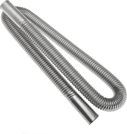 100cm 1 inch Heater Exhaust Pipe Generator Exhaust Extension Fuel Tank Gas Vent Hose with Clamps