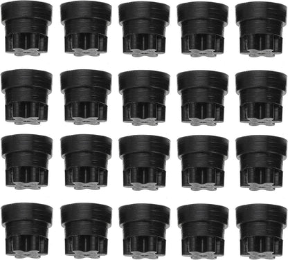 Rubber Grate Feet Stop Top Grates Knobs Replacement for Thermador Gas Stovetop Cooktop Grate Replaces 00618112 00637940 Pack of 20
