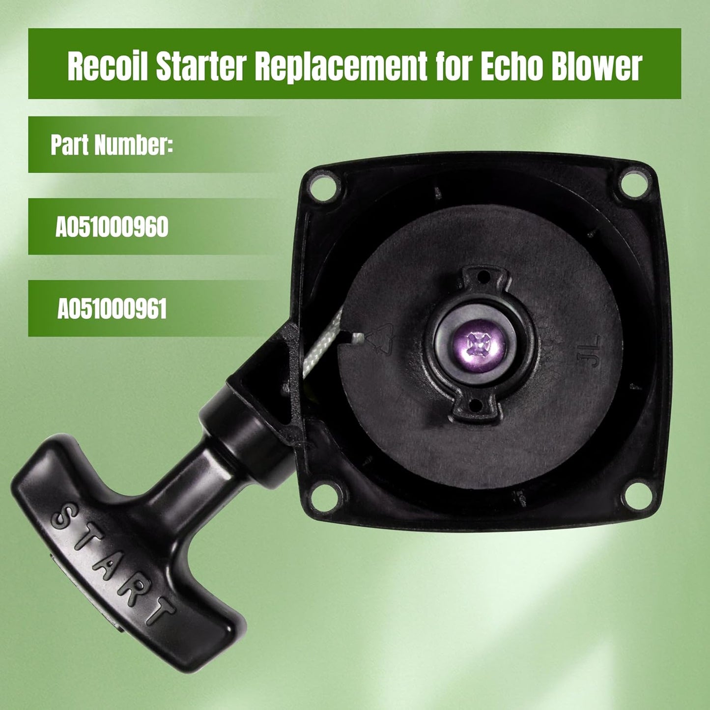 Recoil Starter for Echo PB-250 ES-250 PB-252 ES-252 25.4cc Blowers Replaces A051000960 A051000961