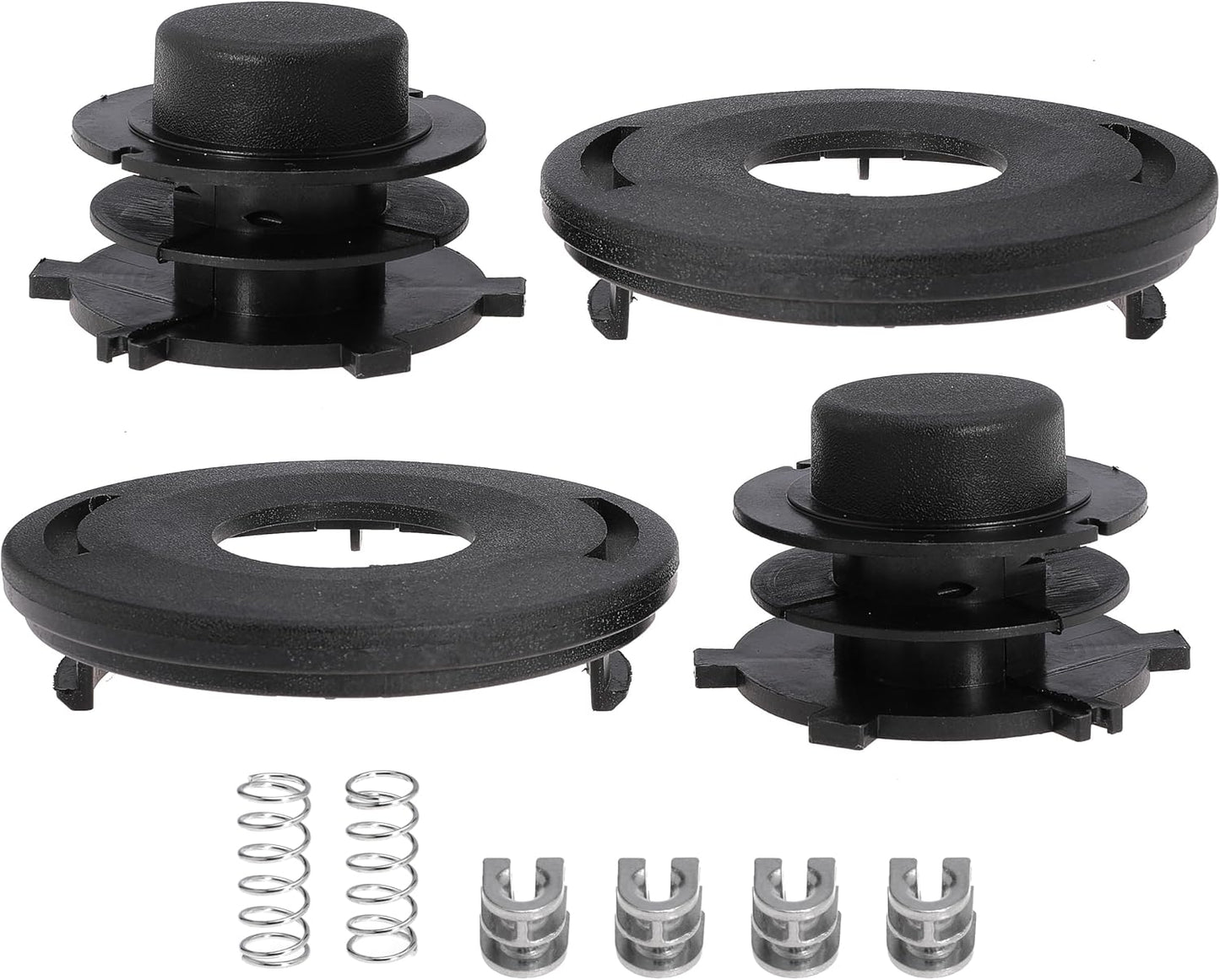 25-2 Trimmer Head Rebuild Kit for Stihl 25-2 FS44 FS55 FS80 FS83 FS85 FS90 FS100 FS100RX FS110 FS120 FS130 String Trimmer with Cover Cap Parts Head Spool (Spool-S2502)