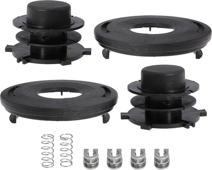 25-2 Trimmer Head Rebuild Kit for Stihl 25-2 FS44 FS55 FS80 FS83 FS85 FS90 FS100 FS100RX FS110 FS120 FS130 String Trimmer with Cover Cap Parts Head Spool (Spool-S2502)